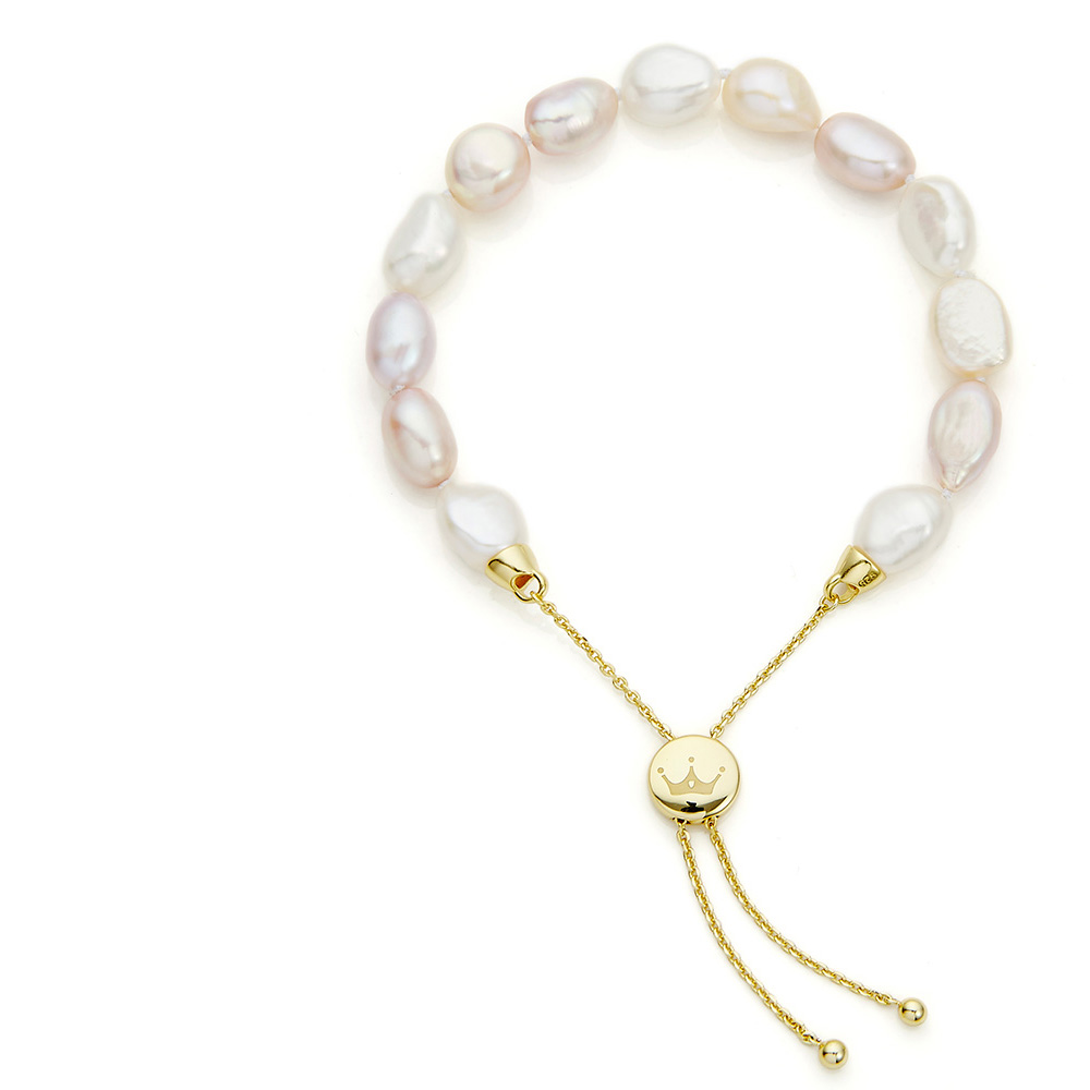 ZARA_PEARL_BRACELET_YG_Multi BQ YGP