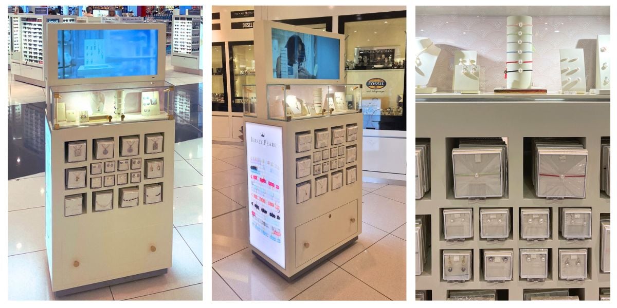 jersey pearl first ever self service unit at jersey airport world duty free