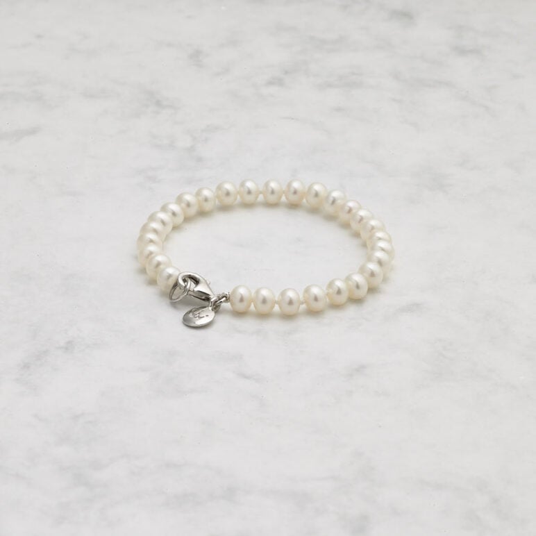 5mm Freshwater pearl children's bracelet