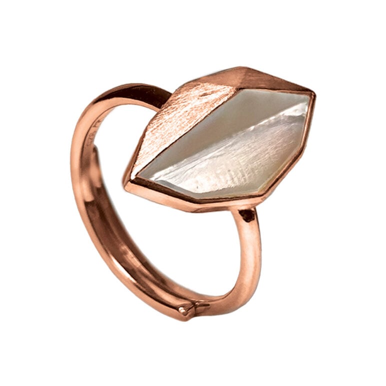 Kyra rose gold plated ring